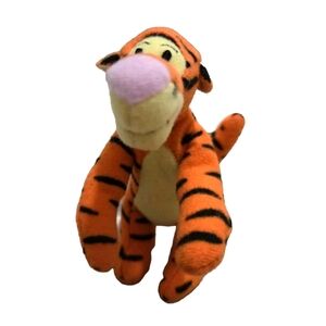 McDonald's Winnie the Pooh Tiny Mini Bendable Tigger 4" Plush Vintage Toys